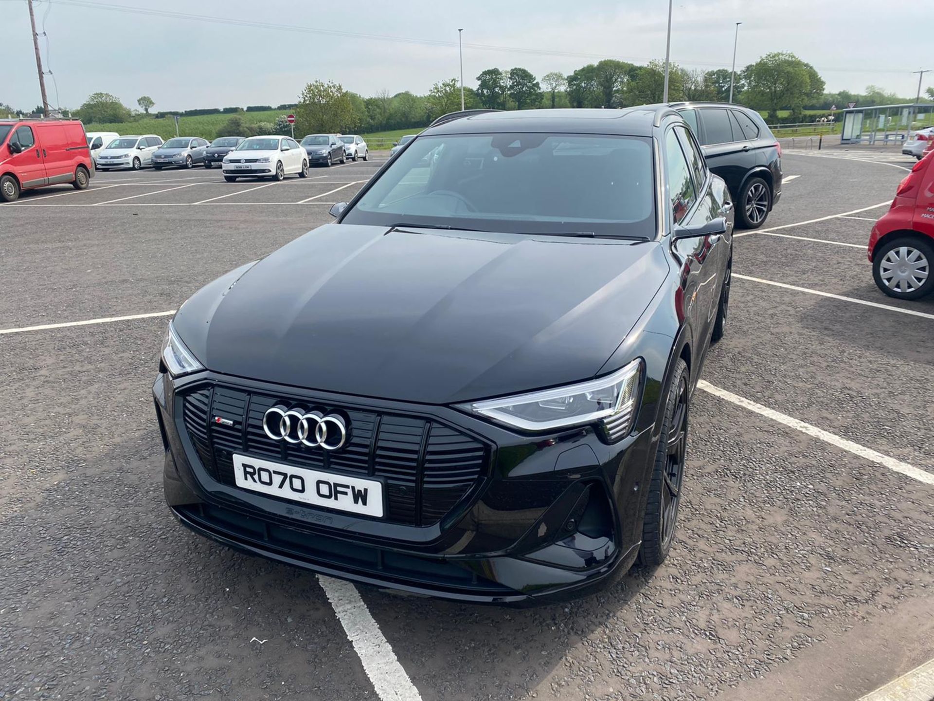 2020 AUDI E-TRON LAUNCH EDITION 50 BLACK ESTATE, ELECTRIC, SHOWING 5702 MILES, VERY HIGH SPEC*NO VAT - Image 3 of 14