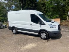 2016 FORD TRANSIT 290 L2H2 WHITE PANEL VAN FWD, 2.2 DIESEL ENGINE, 119,585 MILES *PLUS VAT*