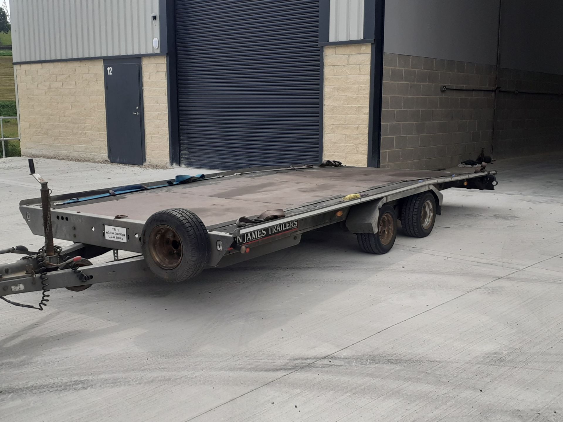 2015 BRIAN JAMES BEAVERTAIL PROFESSIONAL CAR TRANSPORTER TRAILER, 3000kg *NO VAT* - Image 2 of 4