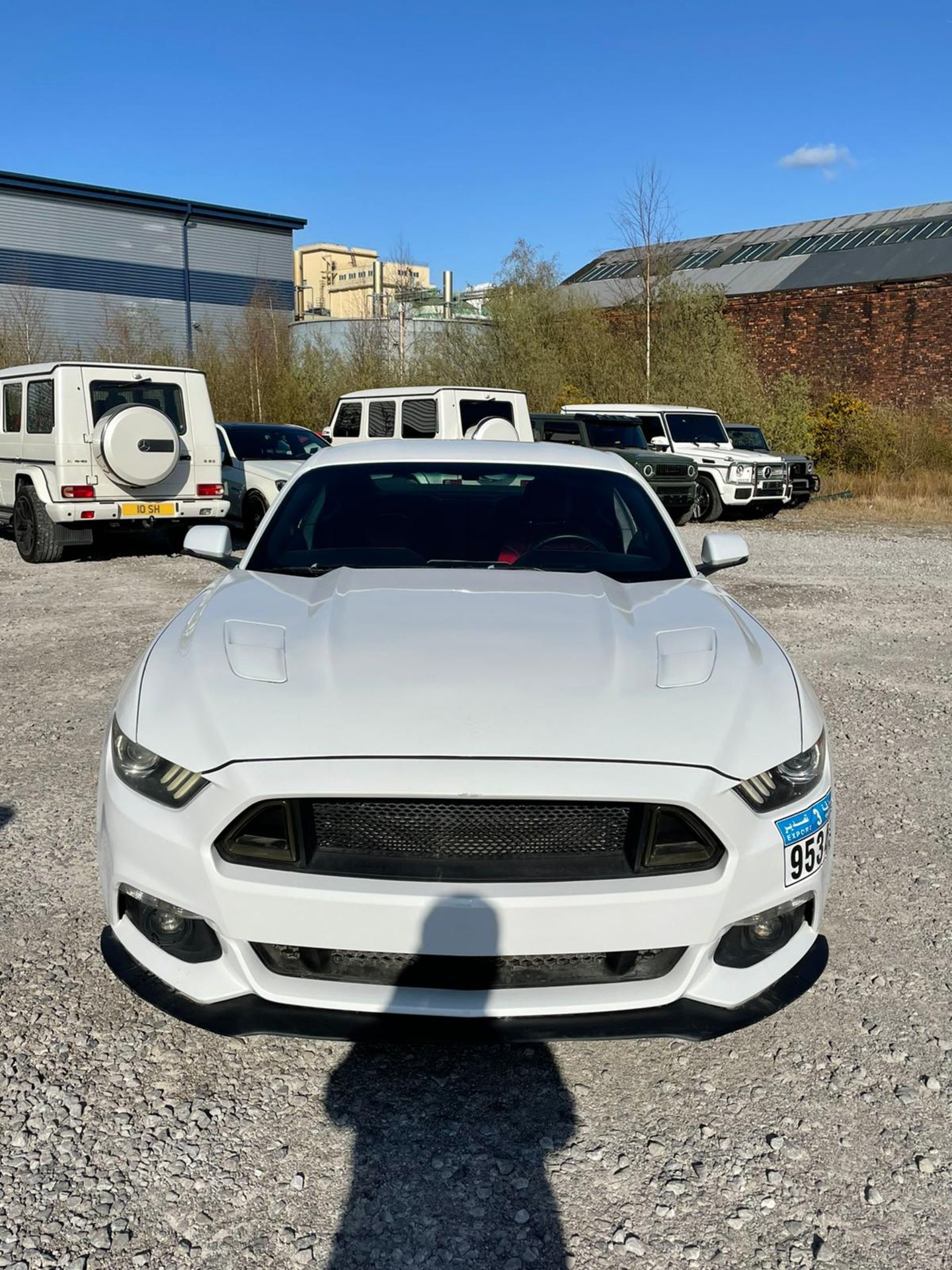 2016 FORD MUSTANG GT 5.0 V8 AUTOMATIC WITH NOVA, WIDE RED LEATHER DISPLAY INTERIOR *PLUS VAT* - Image 2 of 10