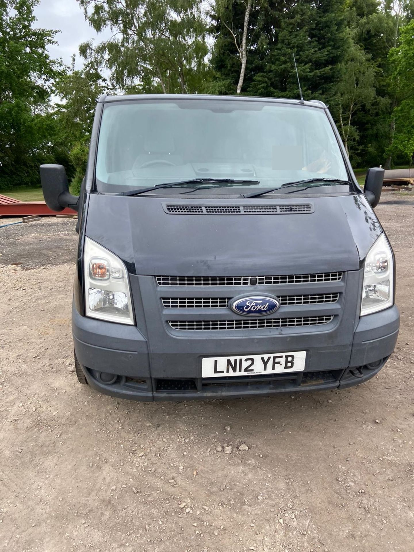 2012 FORD TRANSIT 100 T260 FWD BLACK PANEL VAN, 92K MILES, 2.2 DIESEL ENGINE *NO VAT* - Image 2 of 7