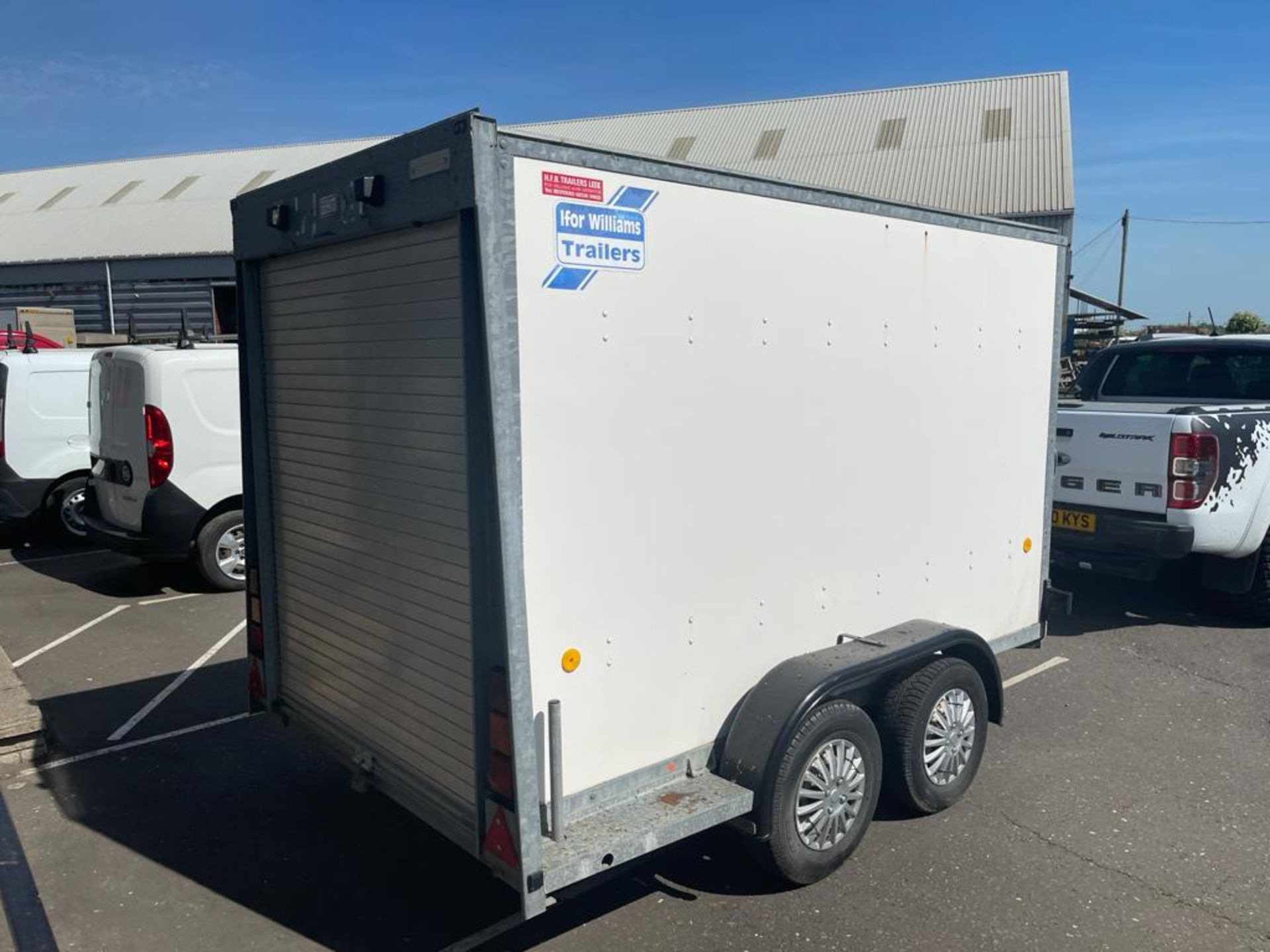 IFOR WILLIAMS BOX TRAILER, BV105G 10x15ft, IN EXCELLENT CONDITION *NO VAT* - Image 3 of 8