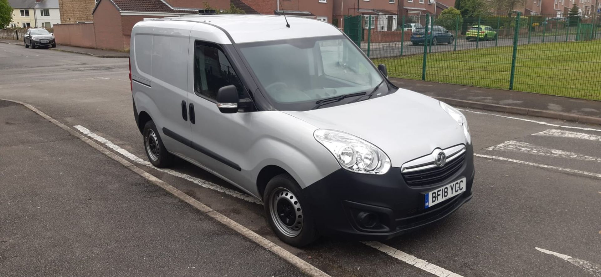 2018 VAUXHALL COMBO 2000 CDTI SILVER PANEL VAN, 1248CC DIESEL ENGINE, 41,528 MILES *NO VAT* - Image 4 of 15