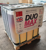 1000L IBC OF DUOMAX SUPER CONCENTRATED DISINFECTANT, MADE IN UK, MARCH 2020, ALL DOCUMENTS ATTACHED