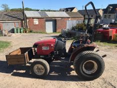 SHIRBAURA ST333 4WD COMPACT HST TRACTOR C/W ROLL BAR *PLUS VAT*