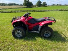 2010 HONDA FOURTRAX TRX420FM QUAD BIKE, RUNS AND DRIVES, SHOWING 698 HOURS *PLUS VAT*