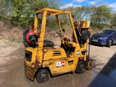 KOMATSU FG20-S-3 2 TON CONTAINER SPEC FORKLIFT, STARTS AND DRIVES WELL *PLUS VAT*