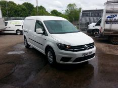 2018 VOLKSWAGEN CADDY MAXI C20 TRENDLINE TDI WHITE PANEL VAN, 2.0 DIESEL, 20,618 MILES WARRANTED