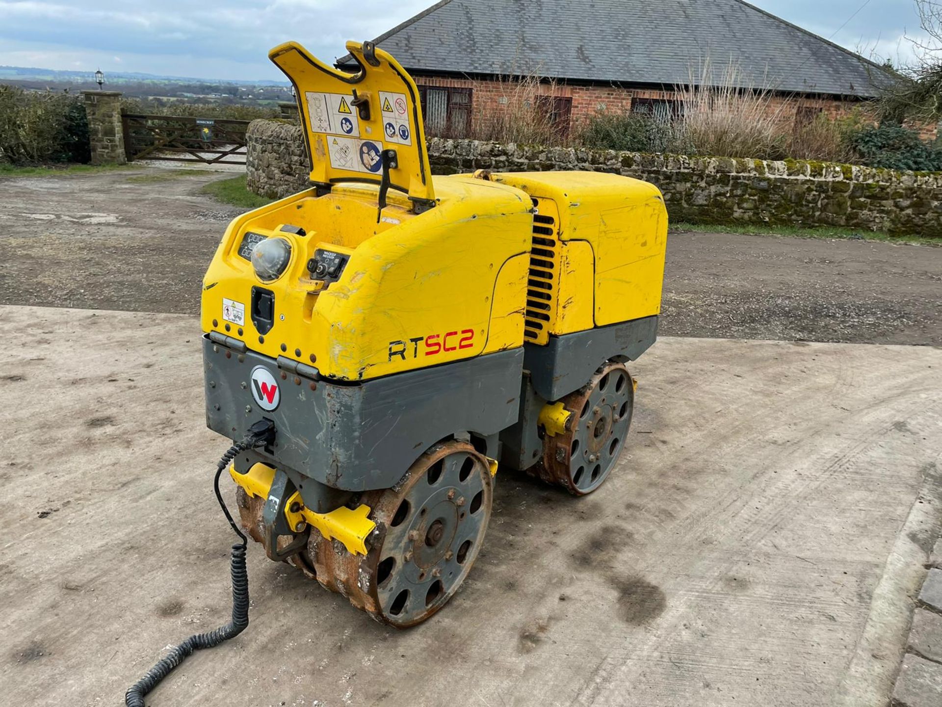 2014 WACKER NEUSON RTSC2 REMOTE CONTROLLED ROLLER *PLUS VAT* - Image 4 of 9