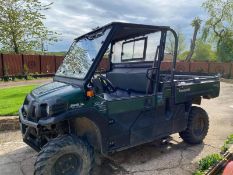 2017/66 KAWASAKI MULE PRO DX DIESEL 4x4 BUGGI, RUNS AND DRIVES, ROAD REGISTERED *NO VAT*