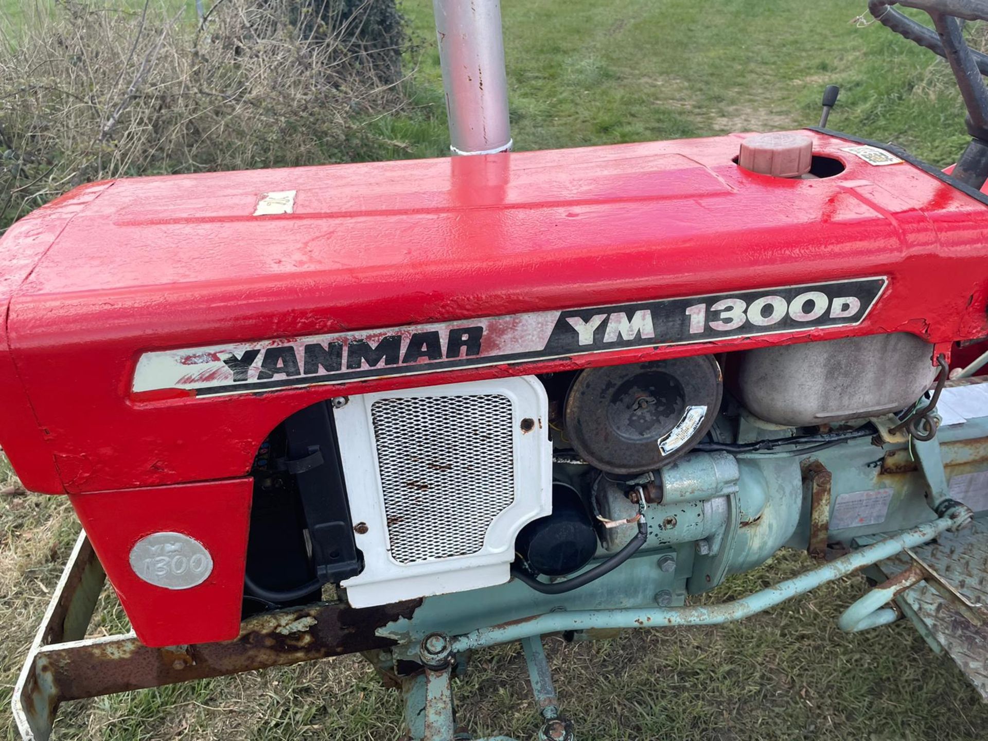 YANMAR YM1300D COMPACT TRACTOR, RUNS, DRIVES & WORKS, SHOWING 415 HOURS *PLUS VAT* - Image 6 of 9
