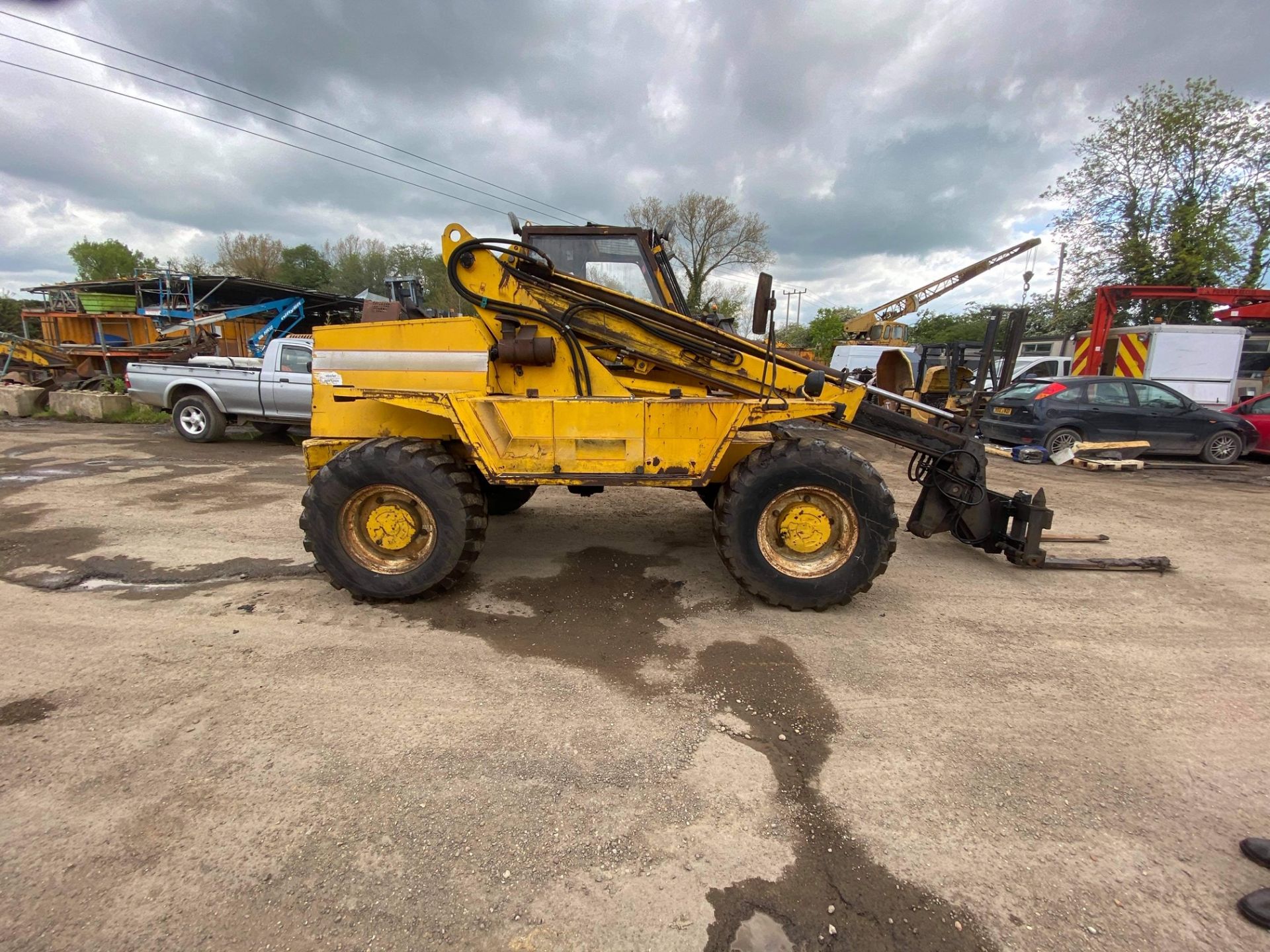 1990 MATBRO 2.5 TON LIFT 7 METER FORKLIFT, 9000 HOURS, PERKINS 4 CYLINDER PHASER ENGINE *PLUS VAT* - Image 5 of 6