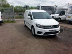 2018 VOLKSWAGEN CADDY MAXI C20 TRENDLINE TDI WHITE PANEL VAN, 2.0 DIESEL, 20,618 MILES WARRANTED