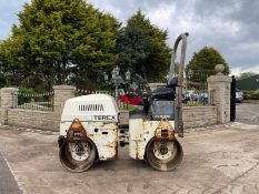 2006 TEREX TV1000 TWIN DRUM ROLLER, RUNS DRIVES AND VIBRATES, 1000MM DRUMS, ROLL BAR *PLUS VAT*