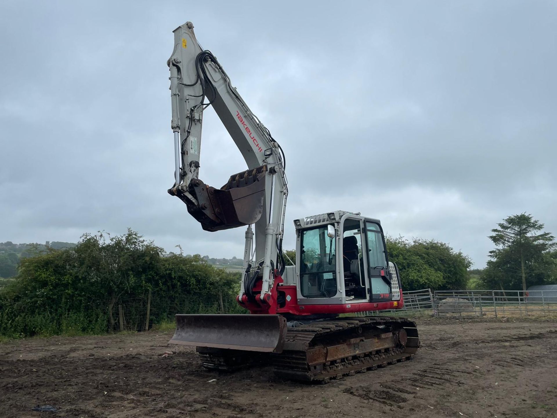 2015 TAKEUCHI TB1140 SERIES 2 15 TON EXCAVATOR, RUNS DRIVES AND DIGS, SHOWING A LOW 6295 HOURS! - Image 30 of 30