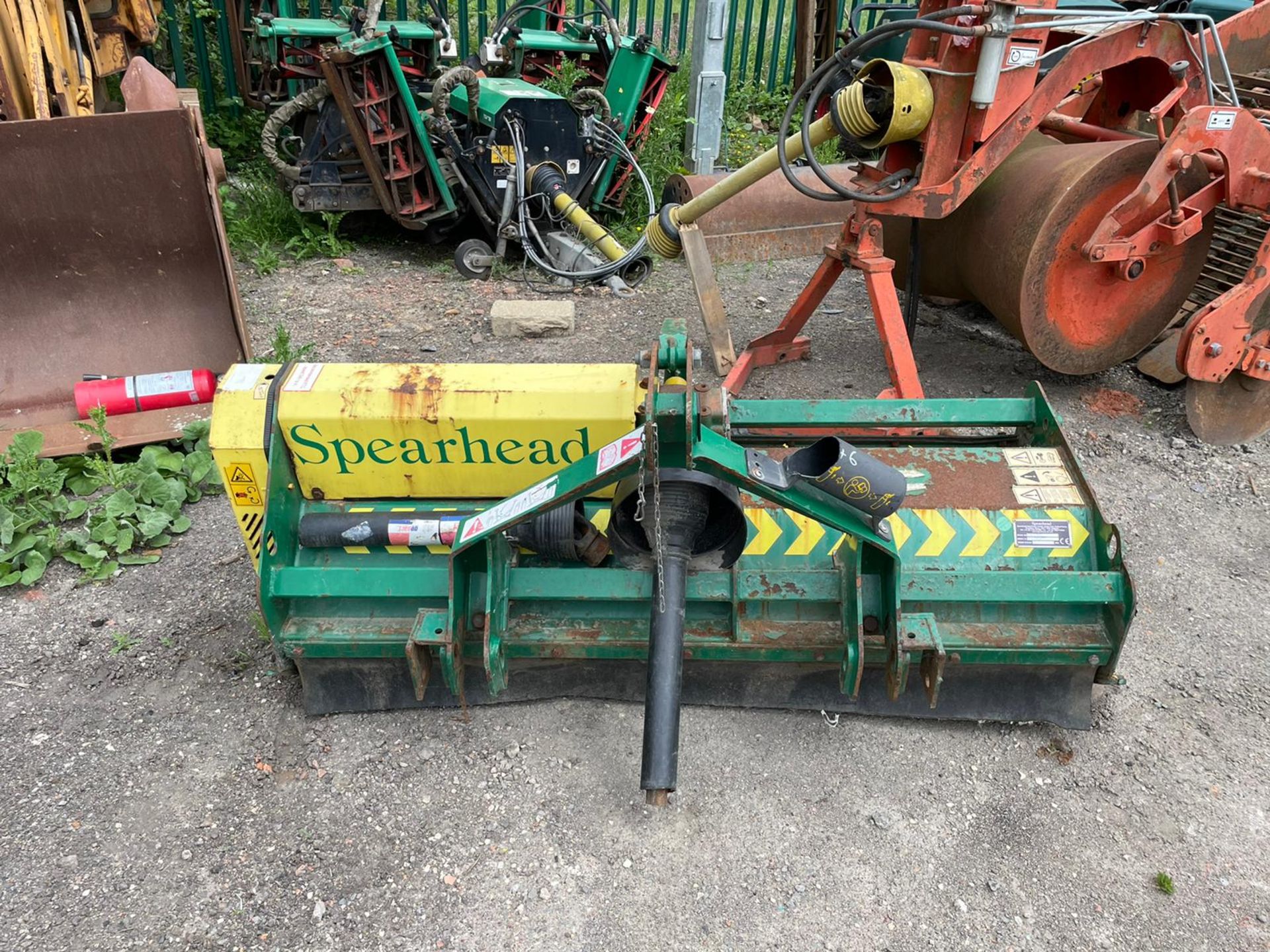 SPEARHEAD Q15S FLAIL MOWER, ALL FLAILS SEEM THERE, PTO DRIVEN, PTO INCLUDED, WEIGHT 360kg *PLUS VAT*