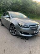 2014 VAUXHALL INSIGNIA SRI VX-LINE TURBO S/S SILVER 5 DOOR HATCHBACK, 24,661 MILES *NO VAT*