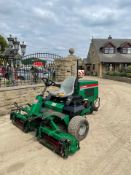 RANSOMES T-PLEX 185D CYLINDER MOWER, 3 WHEEL DRIVE, KUBOTA DIESEL ENGINE *NO VAT*