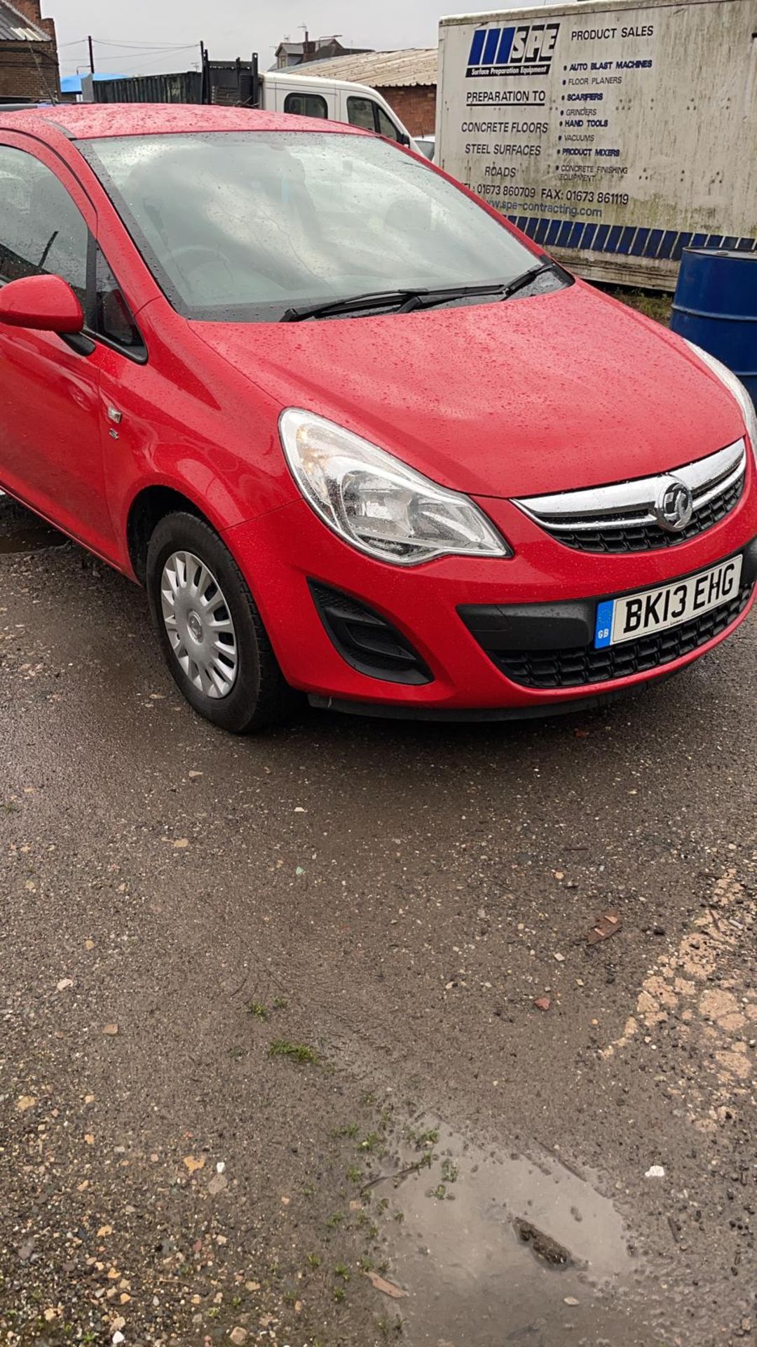 2013 VAUXHALL CORSA S ECOFLEX RED 3 DOOR HATCHBACK, 1.0 PETROL ENGINE, 33,852 MILES *NO VAT* - Image 3 of 10