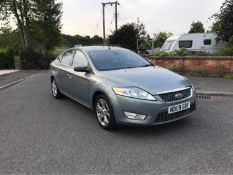 2009 FORD MONDEO TITANIUM TDCI 125 GREY 5 DOOR HATCBACK, SHOWING 125K MILES, 1.8 TURBO DIESEL*NO VAT