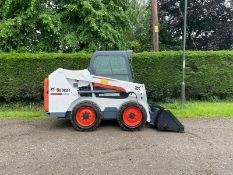 2014 BOBCAT S550 SKIDSTEER WITH NEW AND UNUSED WHITES BUCKET, SHOWING A LOW 2280 HOURS *PLUS VAT*