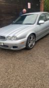 2008 JAGUAR X-TYPE SE AUTO SILVER 4 DOOR SALOON, 2.2 DIESEL ENGINE *NO VAT*