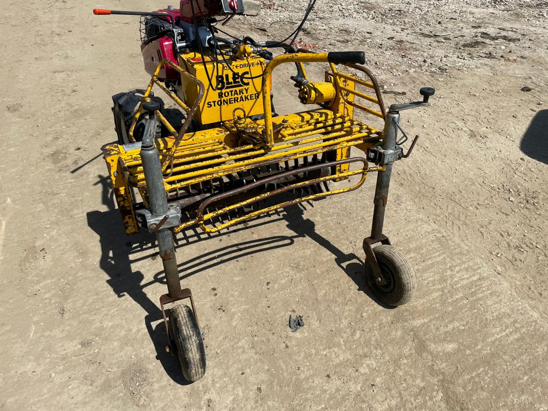 2015 Honda F720 Walk Behind Multi Tool With Blec Stone Raker And Blec Harrow *PLUS VAT* - Image 7 of 15