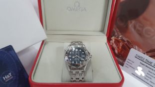 Omega Seamaster Professional 300m Wave Dial Mens Watch *NO VAT*