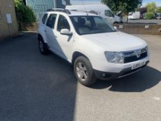 2014 DACIA DUSTER 1.5dci WHITE 5 DOOR HATCHBACK, 17K MILES, SHOWING 0 PREVIOUS KEEPERS *NO VAT*