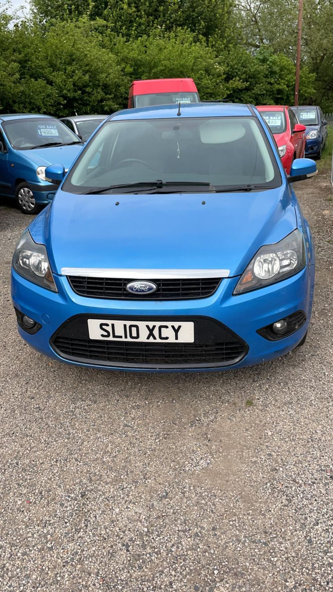 2010 FORD FOCUS ZETEC TDCI 109 BLUE 5 DOOR HATCHBACK, MANUAL 5 GEARS, 1560CC DIESEL ENGINE *NO VAT* - Image 2 of 10