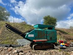 RED RHINO 5020T STONE CRUSHER, MODEL 5020T, RUNS WORKS AND CRUSHES *PLUS VAT*