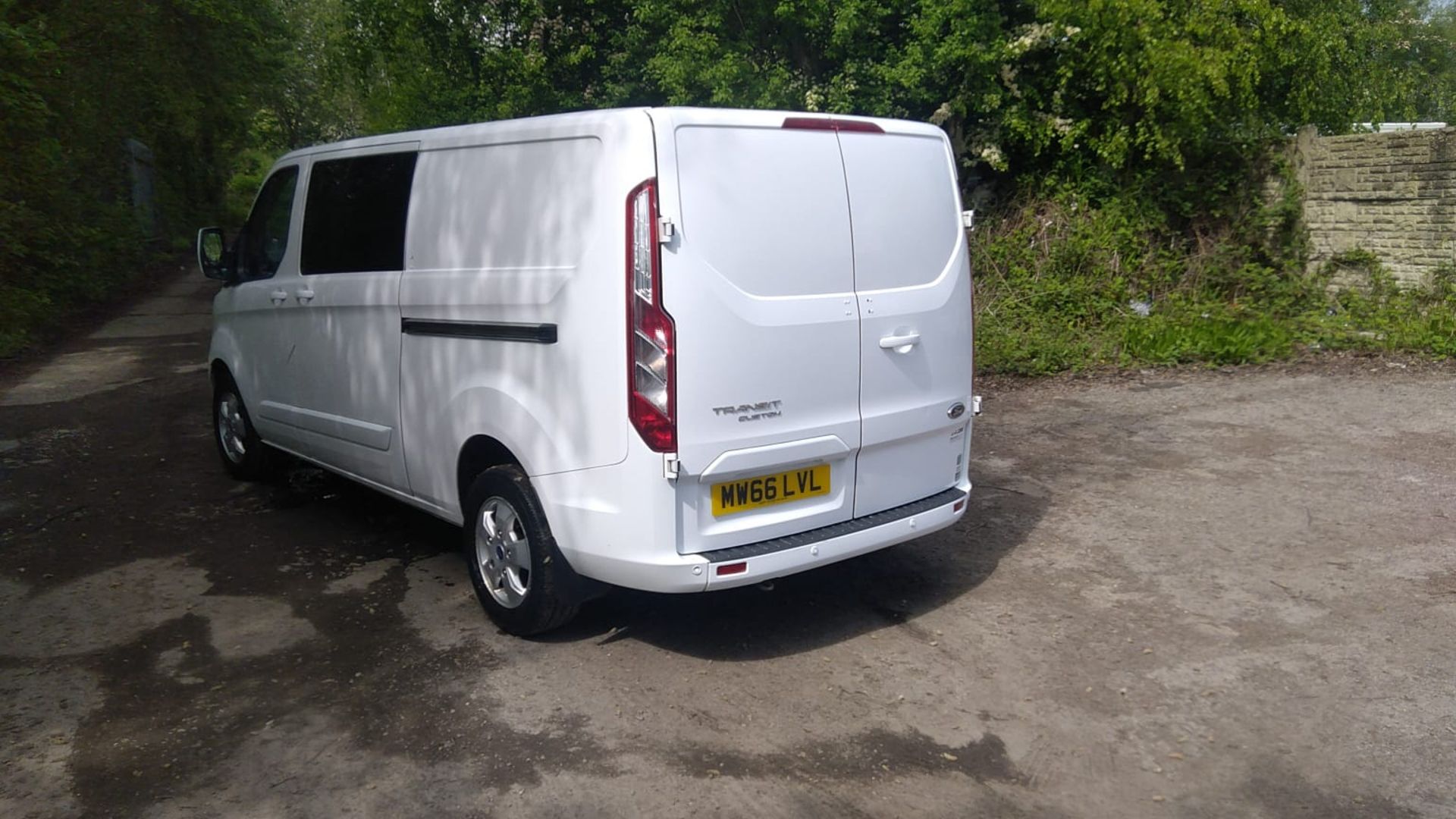 2016/66 REG FORD TRANSIT CUSTOM 290 LIMITED 2.0 DIESEL WHITE POSSIBLE CAMPERVAN / DAY VAN *NO VAT* - Image 4 of 13