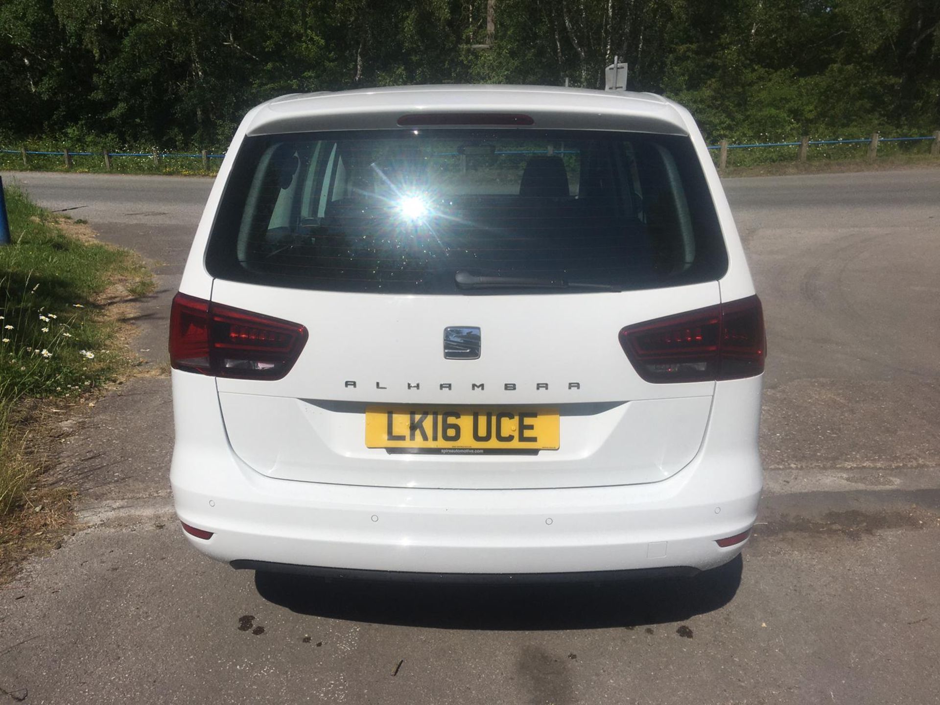 2016 SEAT ALHAMBRA ECOMOTIVE S TDI WHITE MPV, 2.0 DIESEL ENGINE, 91,915 MILES *NO VAT* - Image 6 of 38