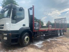 2009/09 REG IVECO STRALIS AD260S31Y/PT DAY BEAVERTAIL PLANT LORRY, SHOWING 1 FORMER KEEPER *PLUS VAT