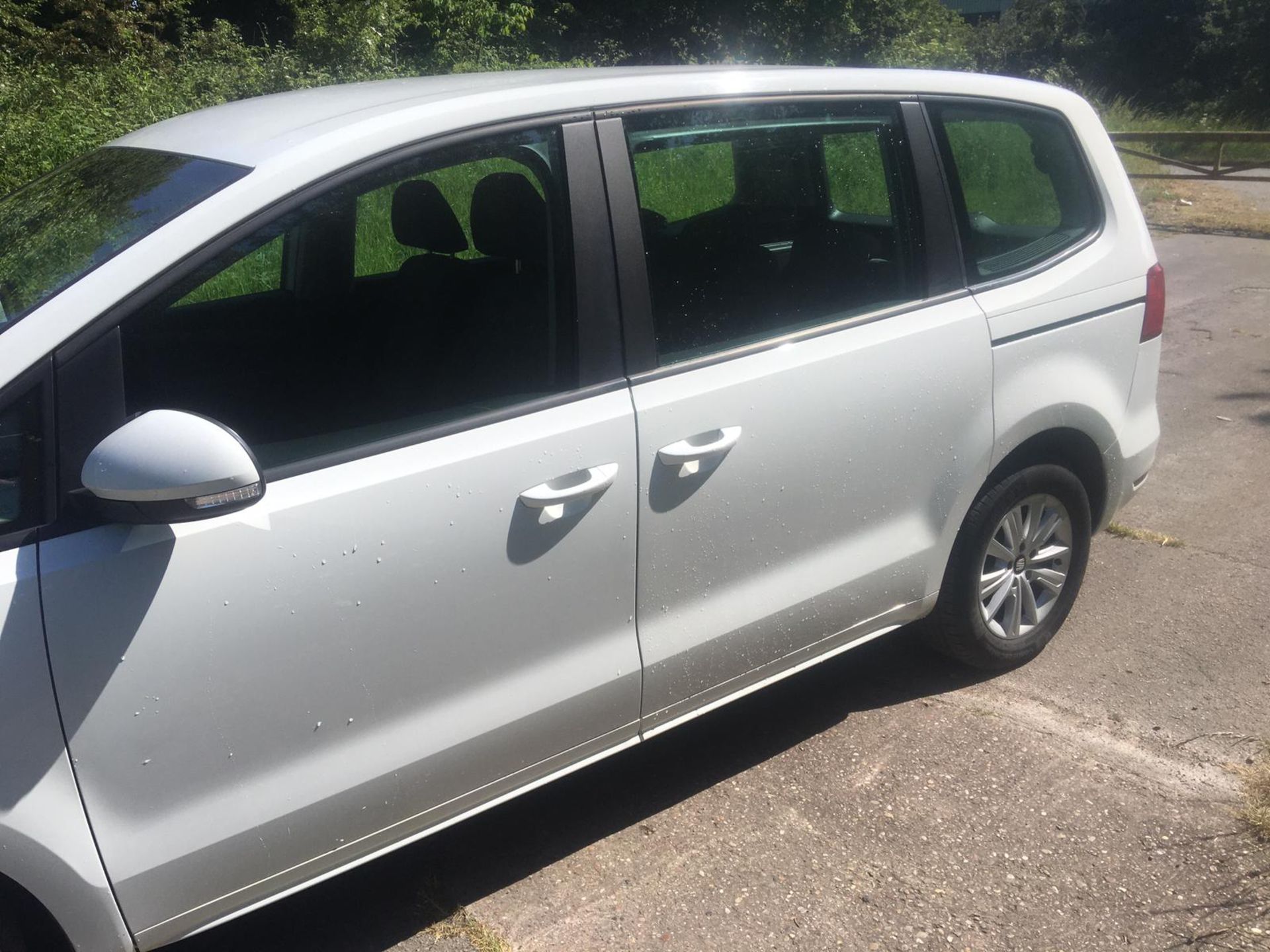 2016 SEAT ALHAMBRA ECOMOTIVE S TDI WHITE MPV, 2.0 DIESEL ENGINE, 91,915 MILES *NO VAT* - Image 8 of 38