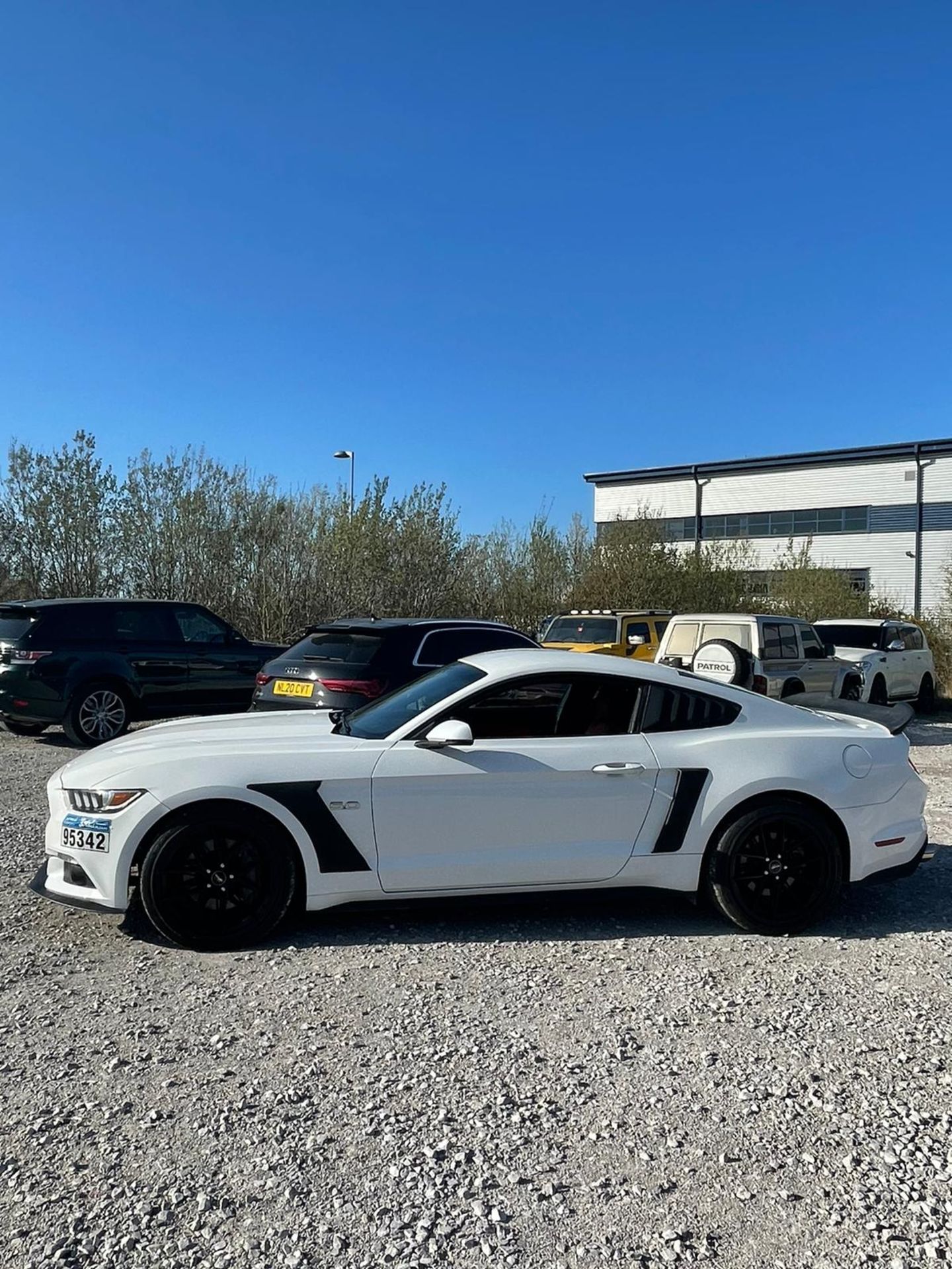 2016 FORD MUSTANG GT 5.0 V8 AUTOMATIC WITH NOVA, WIDE RED LEATHER DISPLAY INTERIOR *PLUS VAT*