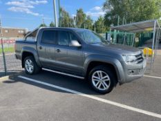 2016 VOLKSWAGEN AMAROK HIGHLINE 4MOTION DC A GREY PICK-UP, 1968cc DIESEL ENGINE *PLUS VAT*