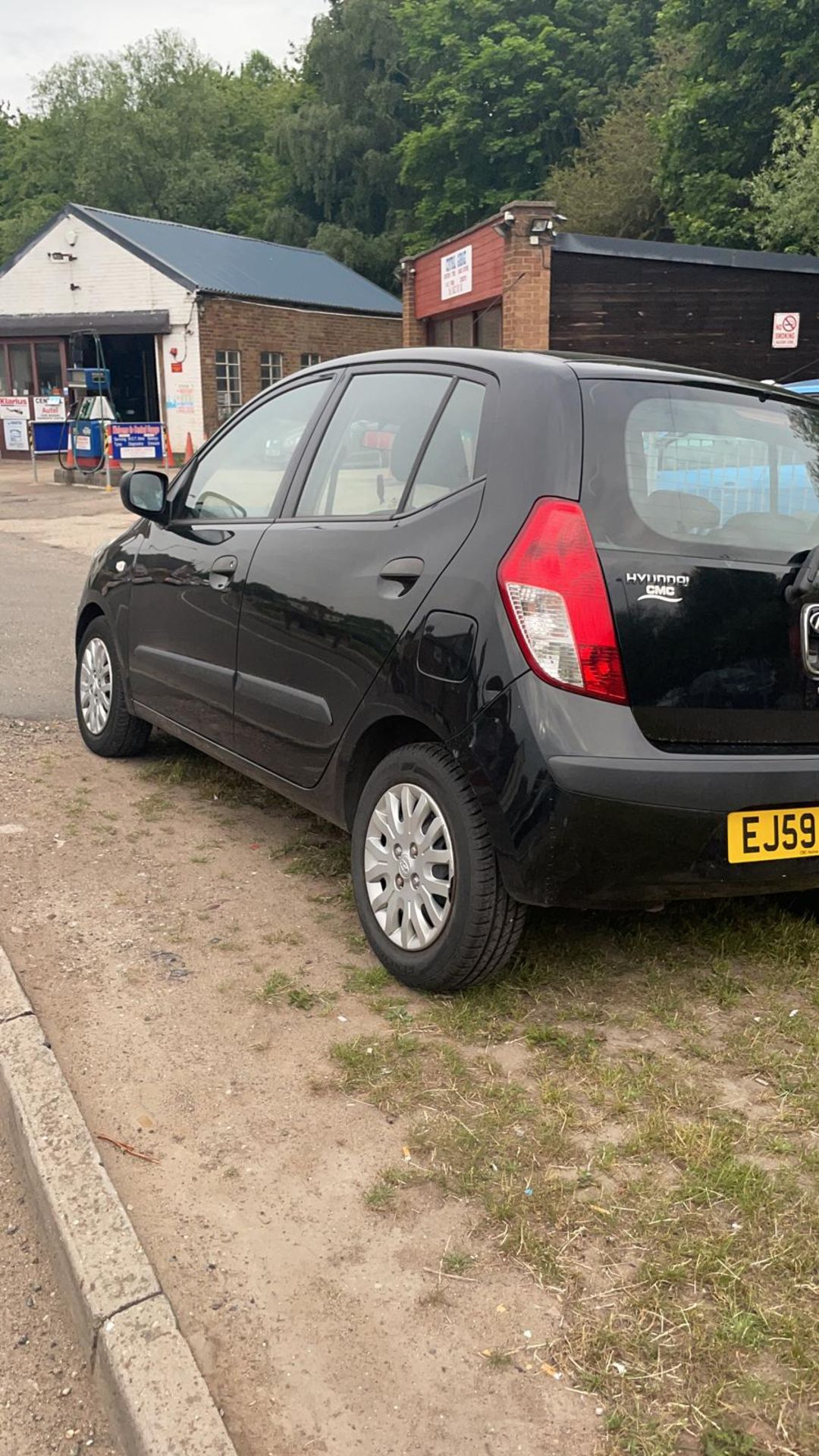 2009 HYUNDAI I10 CLASSIC BLACK 5dr HATCHBACK, SHOWING 108,961 MILES, PETROL, MANUAL 5 GEARS *NO VAT* - Image 4 of 9