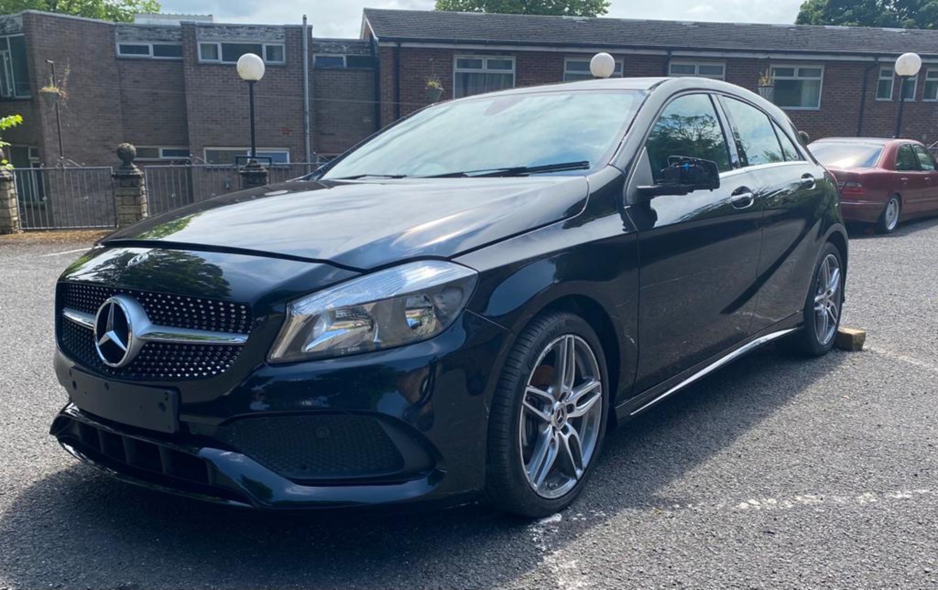 2017 MERCEDES-BENZ A 200 D AMG LINE BLACK 5dr HATCHBACK, INCOMPLETE PROJECT, NON RUNNER *NO VAT* - Image 3 of 26