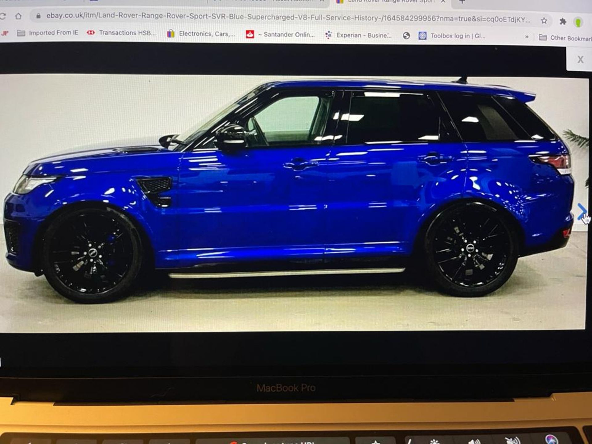 2016 RANGE ROVER SPORT SVR AUTOBIOGRAPHY DYNAMIC V8 SUPERCHARGED AUTOMATIC 5.0 550PS PETROL ENGINE - Image 14 of 28