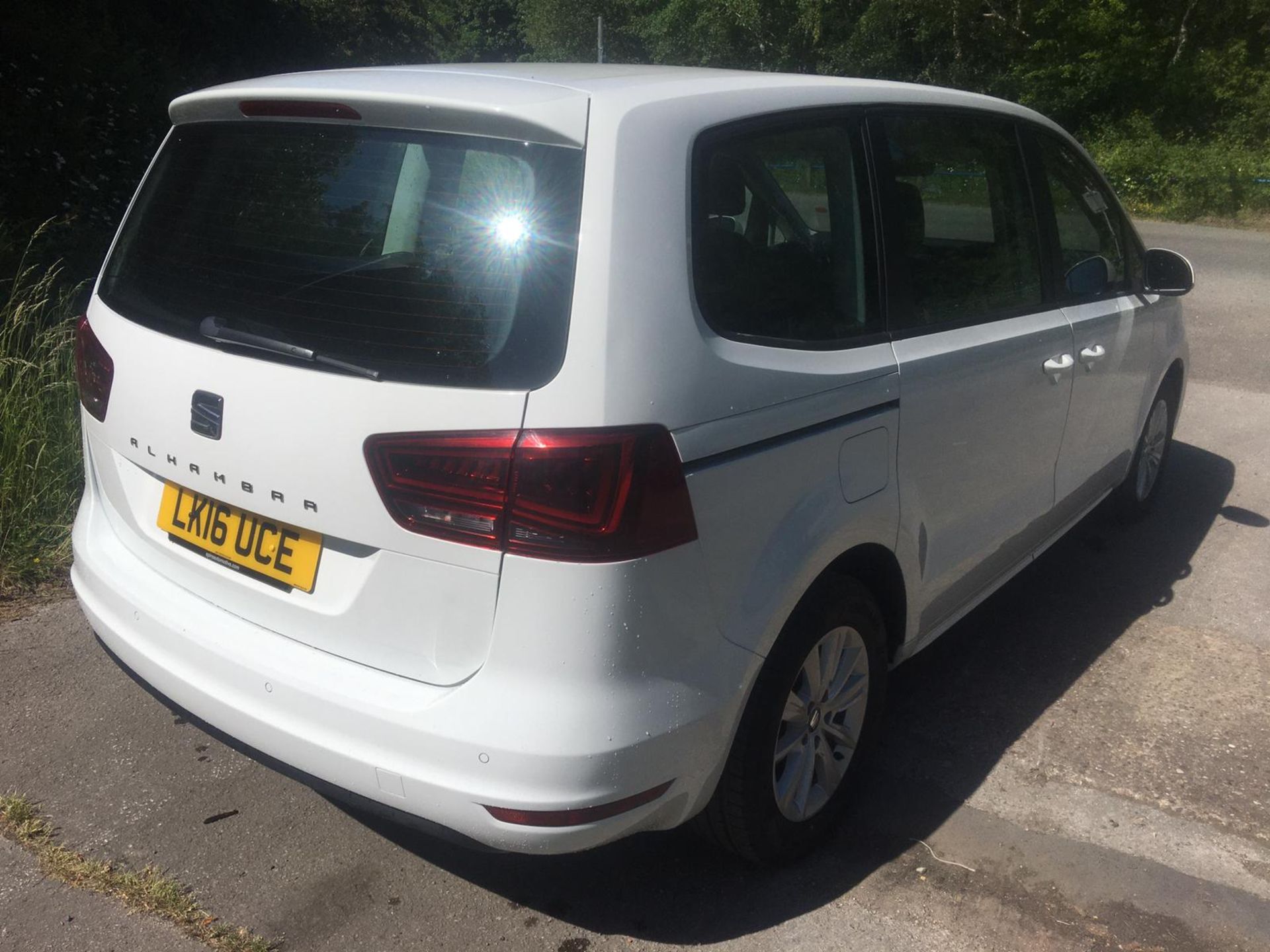 2016 SEAT ALHAMBRA ECOMOTIVE S TDI WHITE MPV, 2.0 DIESEL ENGINE, 91,915 MILES *NO VAT* - Image 5 of 38