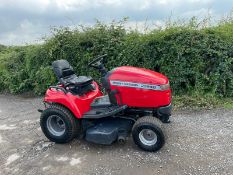 MASSEY FERGUSON 2924H COMPACT TRACTOR WITH MOWER DECK, 675 RECORDED HOURS *NO VAT*
