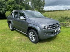 2016 VOLKSWAGEN AMAROK HIGHLINE 4MOTION DC A GREY PICK UP, 2.0 DIESEL ENGINE *NO VAT*