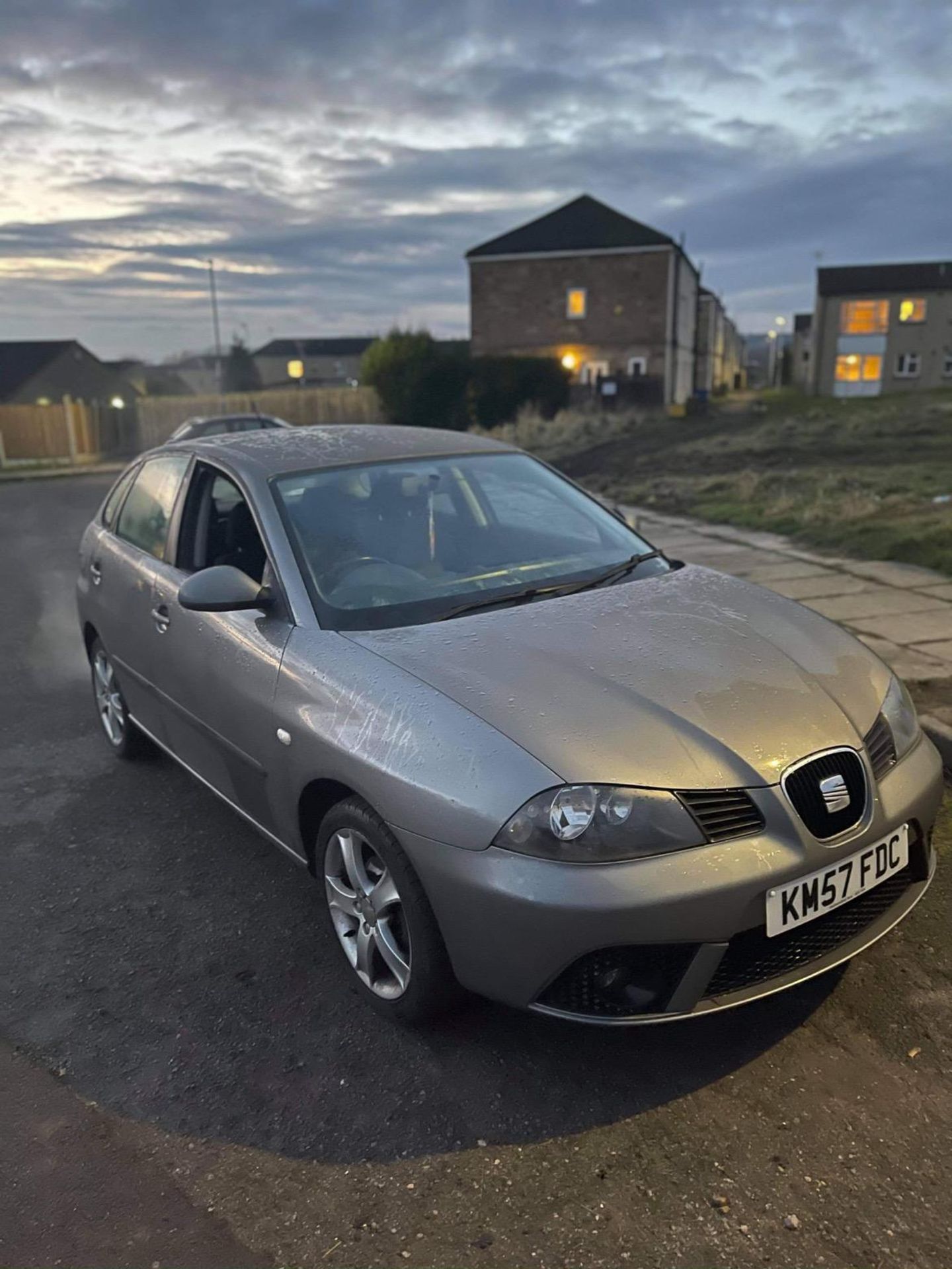 2007/57 REG SEAT IBIZA SPORT 1.4 PETROL GREY 3 DOOR HATCHBACK *NO VAT*