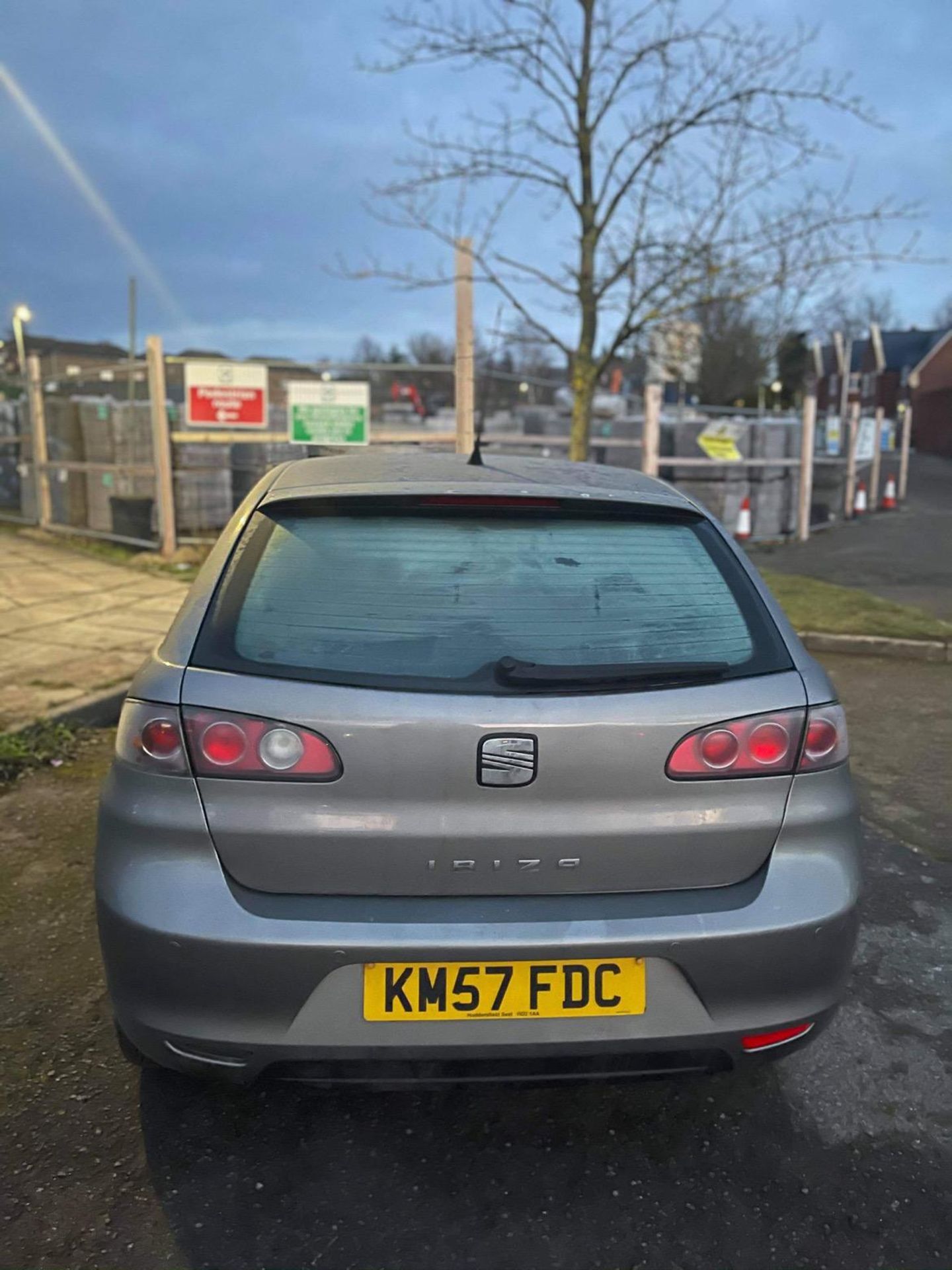 2007/57 REG SEAT IBIZA SPORT 1.4 PETROL GREY 3 DOOR HATCHBACK *NO VAT* - Image 5 of 9