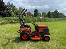 KUBOTA BX2200 COMPACT TRACTOR WITH 48" UNDERSLUNG DECK, RUNS DRIVES AND CUTS, HYDROSTATIC *NO VAT*