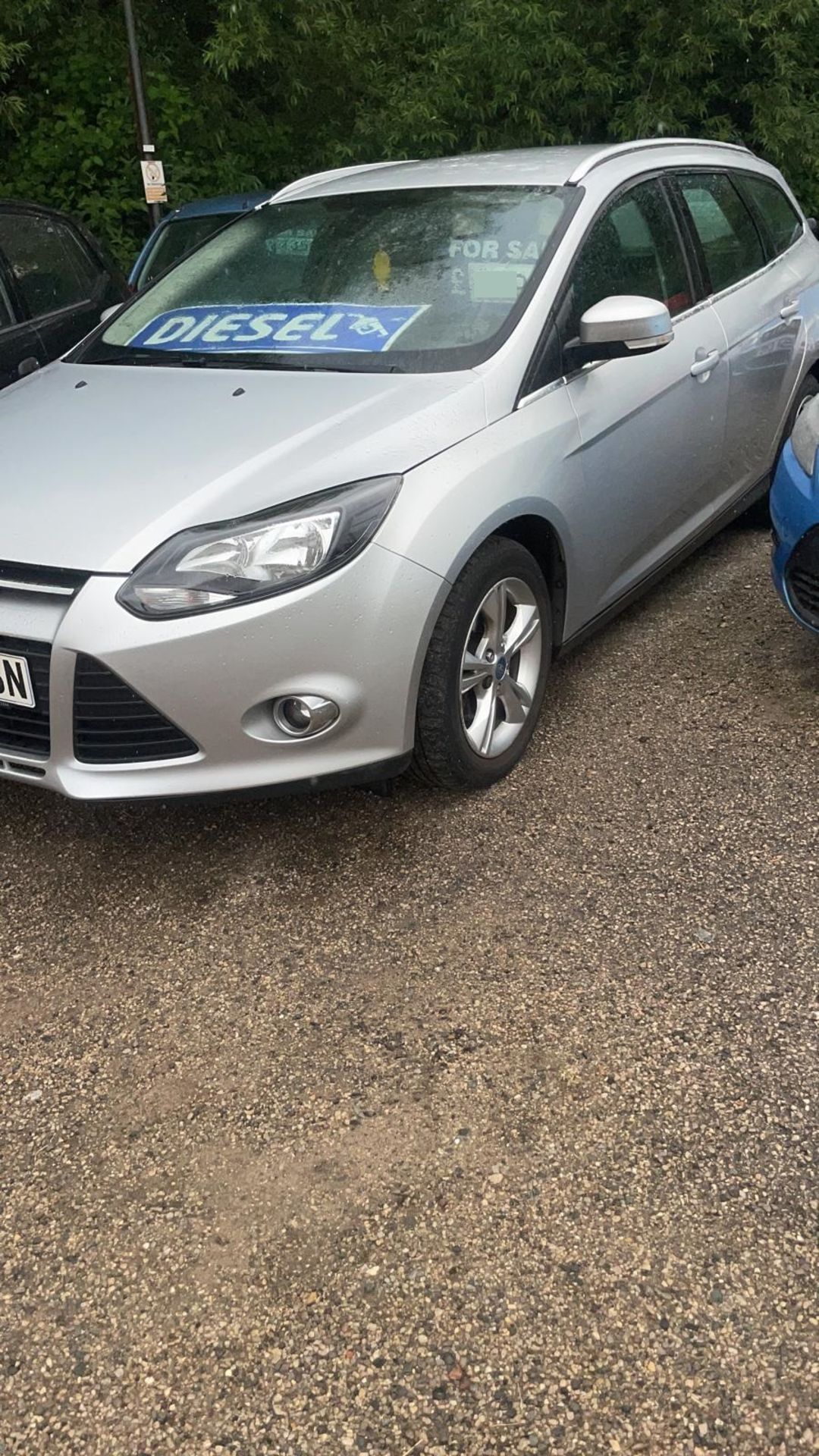 2013 FORD FOCUS ZETEC ECONETIC TDCI SILVER ESTATE, 88,785 MILES, 1560cc DIESEL ENGINE *NO VAT*