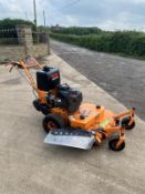 SCAG 36 ADVANTAGE SELF PROPELLED WALK BEHIND MOWER, 36" DECK, RUNS DRIVES AND CUTS *PLUS VAT*