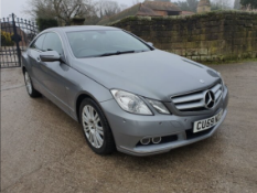 2009 MERCEDES-BENZ E350 BLUE EFFICIENCY CDI COUPE TURBO DIESEL, AUTOMATIC, LOW MILEAGE *NO VAT*