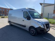 2014 NISSAN NV400 SE DCI SILVER FRIDGE PANEL VAN, 2.3 DIESEL ENGINE, SHOWING 156,230 MILES *NO VAT*